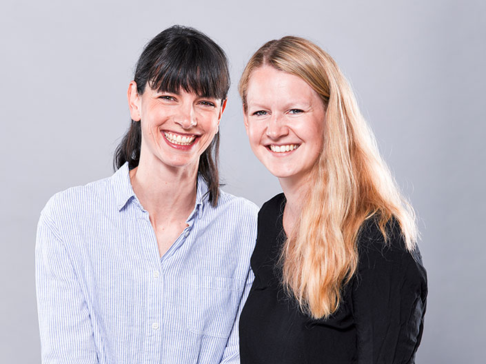 Fee Bonny und Carmen Johann Fee Bonny und Carmen Johann