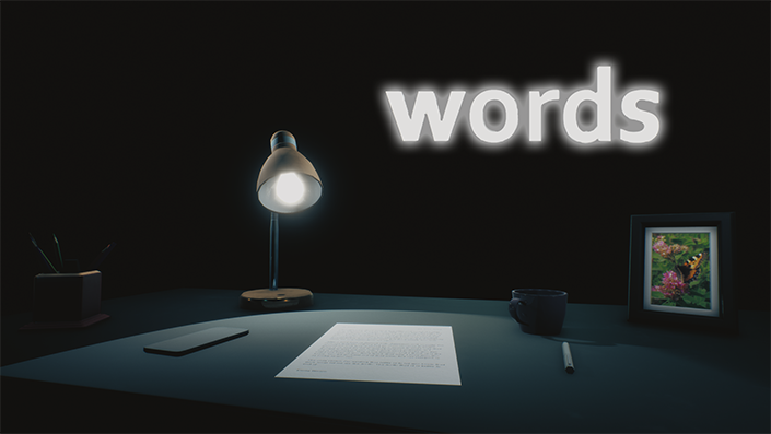 Für sein handlungsorientiertses First-Person Indie-Game "words" wurde der CGL-Student Ahmet Zahit Dönmez für die Kategorie "Nachwuchspreis - Bester Prototyp" beim Deutschen Computerspielpreis nominiert.