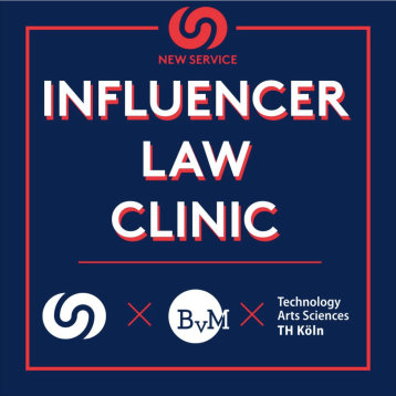 Grafik der Influencer Law Clinic