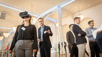 Digitalisierung und Integration neuer Technologien waren unter anderem Schwerpunktthemen der Workshops und der Posterausstellung. (Bild: Heike Fischer/TH Köln)