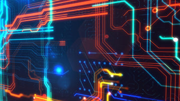 Leading edge multicolored circuit board (Bild: klss777 | Adobe Stock) Leading edge multicolored circuit board (Bild: klss777 | Adobe Stock)