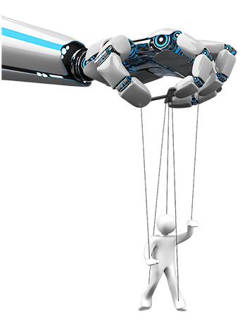 Robotermarionette Robotermarionette