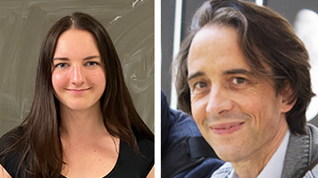 Prof. Dr. Krönig und Anouk Kinzel (Bild: Augusto Sales/privat und Henrike Klehr/TH Köln) Prof. Dr. Krönig und Anouk Kinzel (Bild: Augusto Sales/privat und Henrike Klehr/TH Köln)