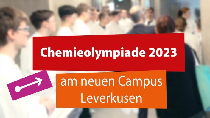 Thumbnail des YouTube-Videos zur Chemieolympiade (Bild: TH Köln) Thumbnail des YouTube-Videos zur Chemieolympiade (Bild: TH Köln)