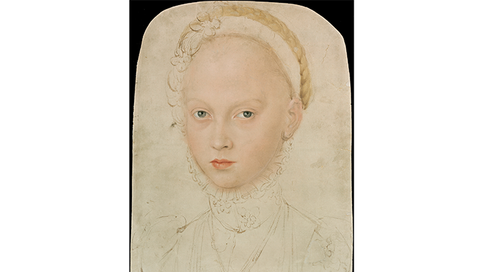 Lucas Cranach der Jüngere: Bildnis der Prinzessin Elisabeth von Sachsen.