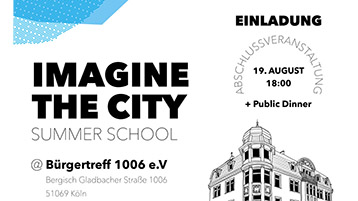 Abschlussveranstaltung der SummerSchool Imagine the City (Bild: Fakultät für Architektur)