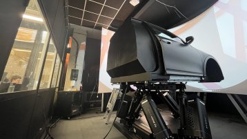 Fahrsimulator (Bild: Marcel Hönighausen/TH Köln)