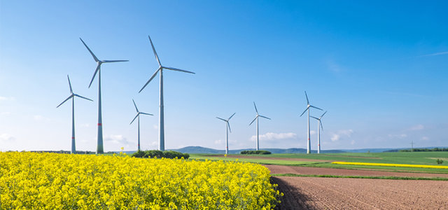 Windkraft Symbolbild (Bild:adobe stock / elxeneize)