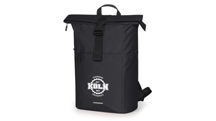 Schwarzer Rucksack