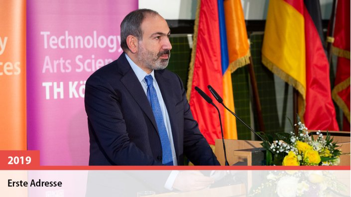 Ministerpräsident der Republik Armenien S. E. Nikol Paschinjan