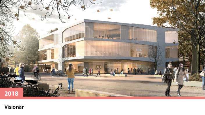 Geplantes Hörsaalzentrum