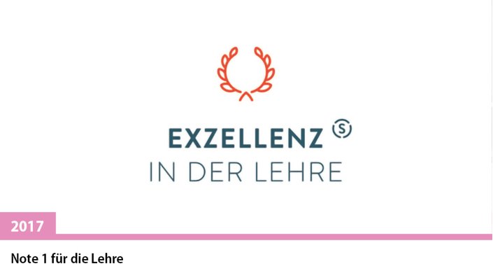 Schmuckbild Exzellenz in der Lehre