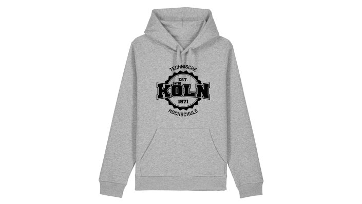 Grauer Hoodie