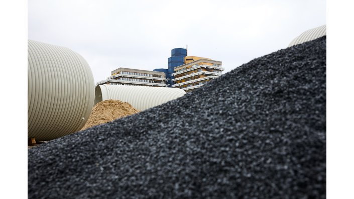 Impressionen von der Baustelle am Campus Deutz