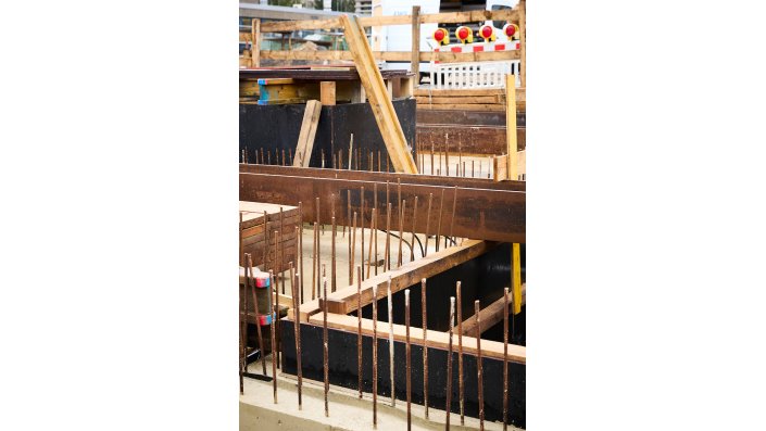 Impressionen von der Baustelle am Campus Deutz