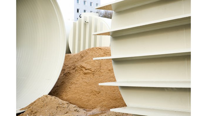 Impressionen von der Baustelle am Campus Deutz