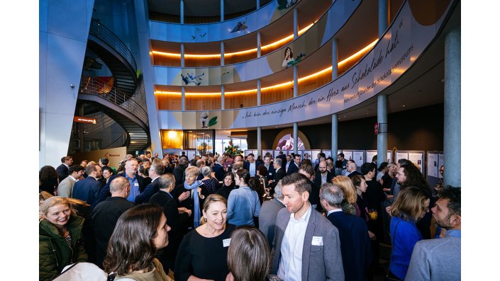 Teilnehmende auf dem Neujahrsempfang