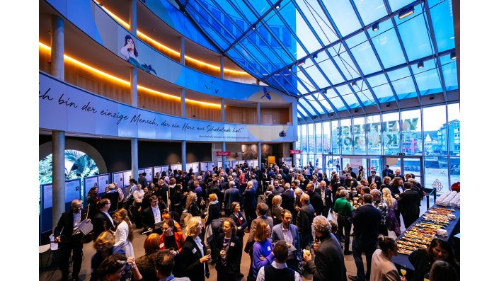 Teilnehmende auf dem Neujahrsempfang