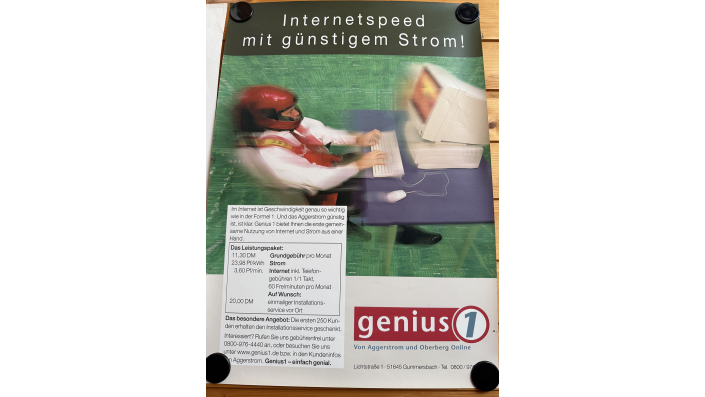 Werbeposter