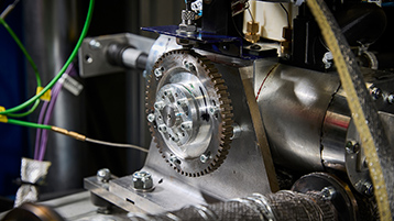 Neuer Prüfstand für den Range Extender (Bild: Heike Fischer/TH Köln)