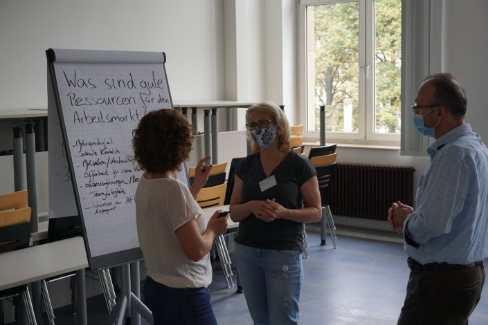 Auftaktveranstaltung am 09.09.2020: Mentees und Mentor*innen sprechen über Ressourcen