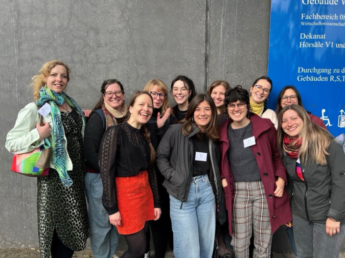 Studierende der Exkursion zur DGSA-Jahrestagung 