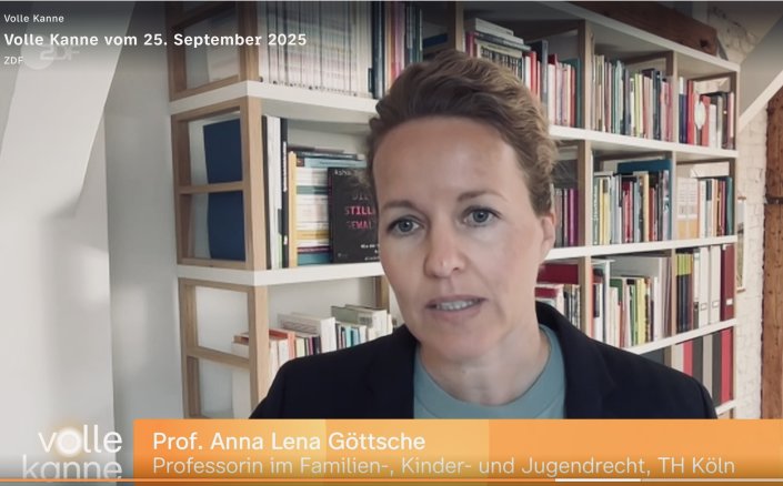Prof. Dr. Anna Lena Göttsche in der ZDF Sendung Volle Kanne