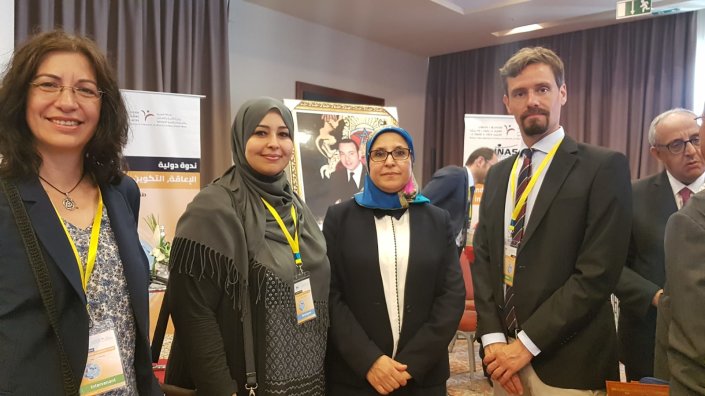 v.l.n.r.: Prof. Dr. Schahrzad Farrokhzad, Saloua Mohammed, Ministerin Bassima Hakkaoui, Manuel von Gilsa v.l.n.r.: Prof. Dr. Schahrzad Farrokhzad, Saloua Mohammed, Ministerin Bassima Hakkaoui, Manuel von Gilsa