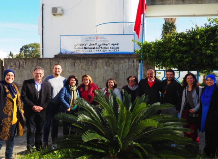 v.l.n.r.: Touria Houssam, Andreas Thimmel, Ahmed Azzouz, Aicha Khidani, Leiterin des INAS Instituts Bouchra Taoufik, Fadoua Nid-Abdellah, Naima Soussi, Hassan Benallal, Zijad Naddaf, Schahrzad Farrokhzad, Saloua Mohammed v.l.n.r.: Touria Houssam, Andreas Thimmel, Ahmed Azzouz, Aicha Khidani, Leiterin des INAS Instituts Bouchra Taoufik, Fadoua Nid-Abdellah, Naima Soussi, Hassan Benallal, Zijad Naddaf, Schahrzad Farrokhzad, Saloua Mohammed