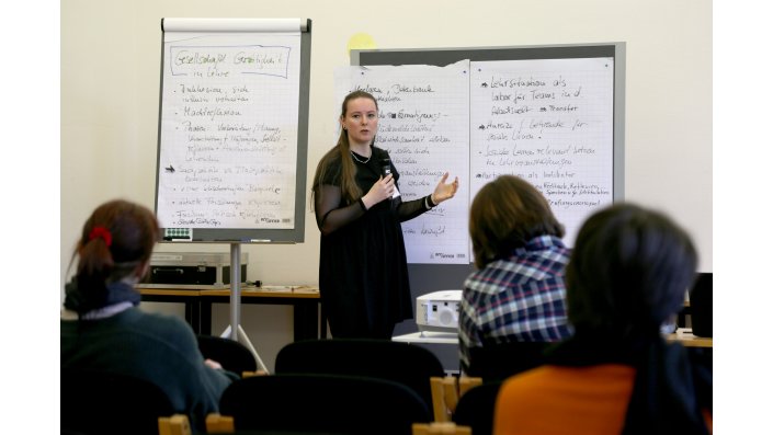 Michéle Franziska Seidel aus dem Zentrum für Lehrentwicklung, Team Medien in der Lehre