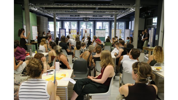 Abschlussdiskussion in der Bildungswerkstatt