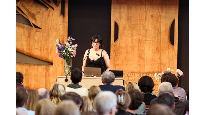 Tuba Zamani (Vorsitzende des Fachschaftsrates der Fakultät)