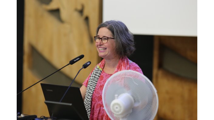 Prof. Dr. Julia Gebrande (Hochschule Esslingen), Vorsitzende der Unabhängigen Kommission des Bundes zur Aufarbeitung sexuellen Kindesmissbrauchs