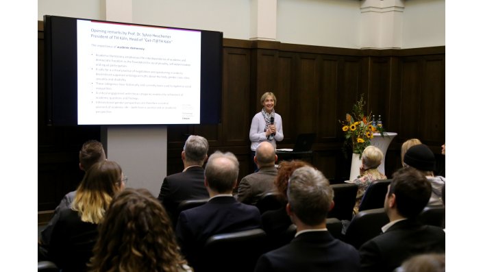 Grußwort von Prof. Dr. Sylvia Heuchemer (Präsidentin der TH Köln und Get-iT-Projektleitung)