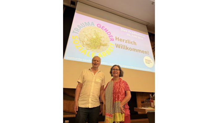 Prof. Dr. Dr. Andreas Maercker und Prof. Dr. Julia Gebrande