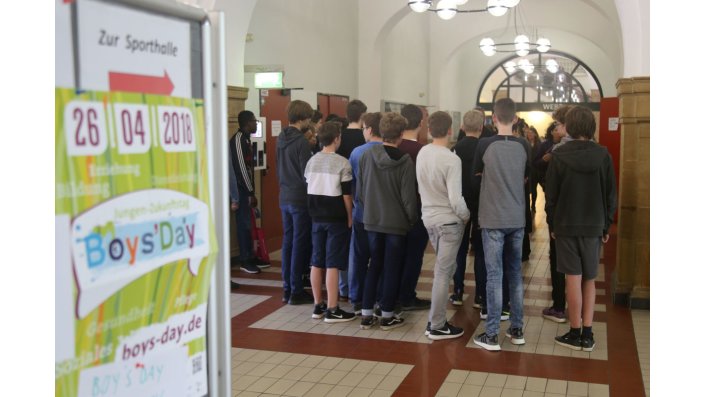 Boys´ Day 2018 an der TH Köln - Rundgang durch die Fakultät