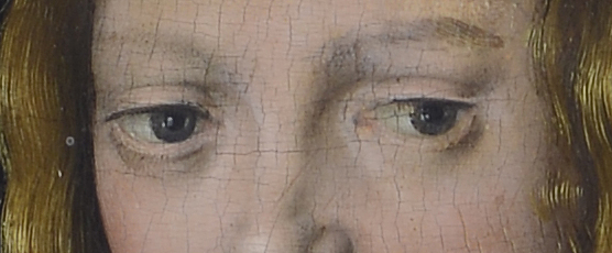 Lucas Cranach der Ältere Eva, um 1508/10, Detail , Musée des Beaux-Arts et d'Archéologie Besançon