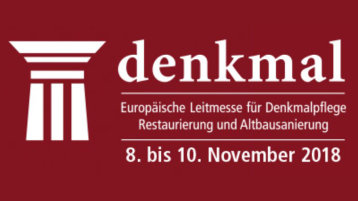 Logo der Messe Denkmal in Leipzig (Bild: Leipziger Messe GmbH) Logo der Messe Denkmal in Leipzig (Bild: Leipziger Messe GmbH)