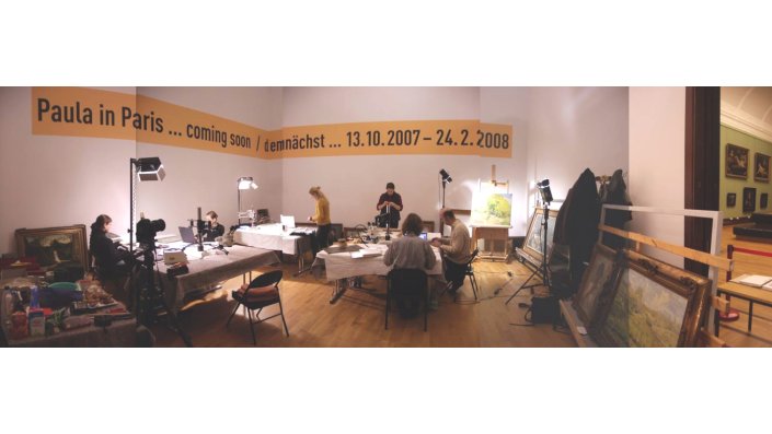 Workshop Gemäldeuntersuchung für Bestandskatalog Kunsthalle Bremen