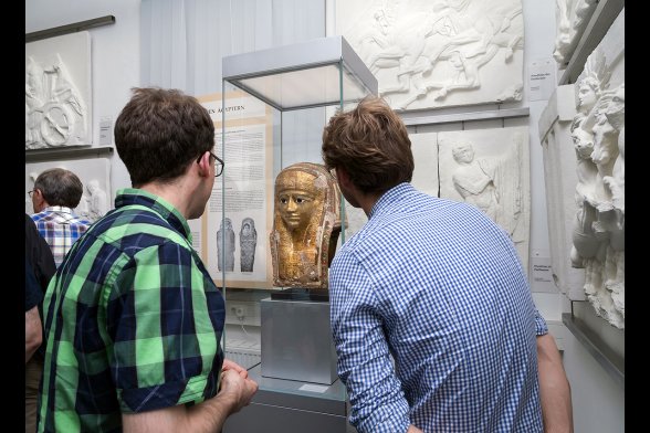 Eröffnung des neugestalteten Museums des Heinrich Schliemann- Institutes  für Altertumswissenschaften in der Schwaanschen Straße  am 2.Juni 2016