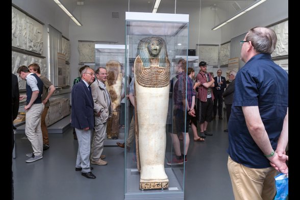 Eröffnung des neugestalteten Museums des Heinrich Schliemann- Institutes  für Altertumswissenschaften in der Schwaanschen Straße  am 2.Juni 2016