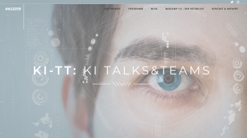 Screenshot der Startseite von ki-tt.online-redakteure.com (Bild: TH Köln)