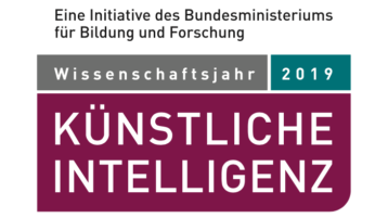 Logo des Wissenschaftsjahrs zur Künstlichen Intelligenz