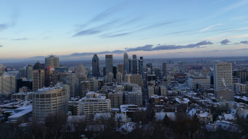 Skyline von Montréal (Bild: Mara Ringleb, Studentin am ITMK)