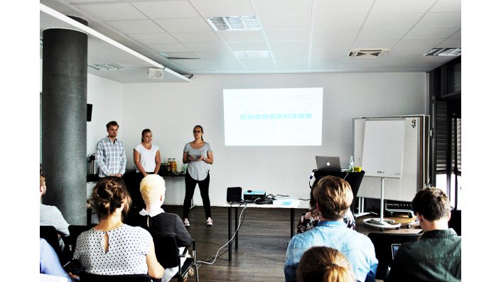 Abschlusspräsentation beim STARTPLATZ Köln