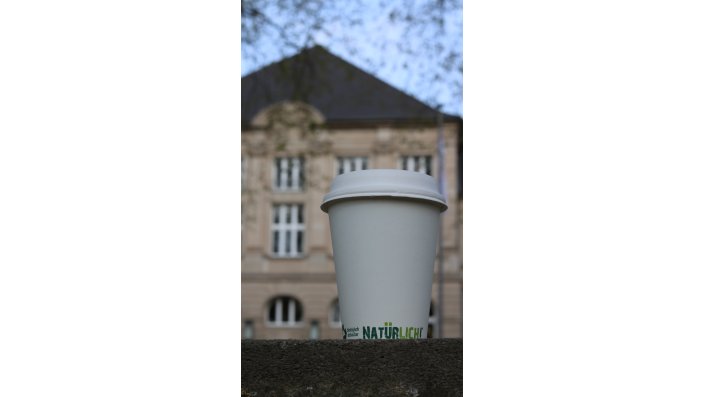 Der neue kompostierbare Kaffeebecher 