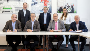 Unterzeichnung Kooperationsvereinbarung an der TH Köln (Bild: Michael Bause / TH Köln) Unterzeichnung Kooperationsvereinbarung an der TH Köln (Bild: Michael Bause / TH Köln)