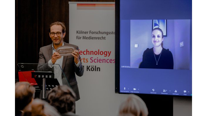 Teilnehmer der Eröffnungsveranstaltung des Masterstudiengangs Medienrecht und Medienwirtschaft am 12. September 2022