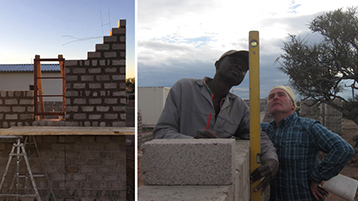 bau.namibia | Wahlmodul + Exkursion mit Realisierung | Sondierungsreise + Bauprozess  (Bild: Prof. Peter Scheder, Horst Kuretitsch (TH Köln))