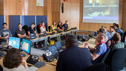 Krisenmanagement-Raum der Stadt Paris Krisenmanagement-Raum der Stadt Paris